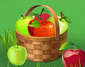 Jardín de manzanas